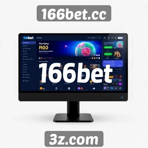Explorando a interface do usuário do 166bet.cc