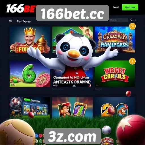 Opções de jogos disponíveis na plataforma 166bet.cc